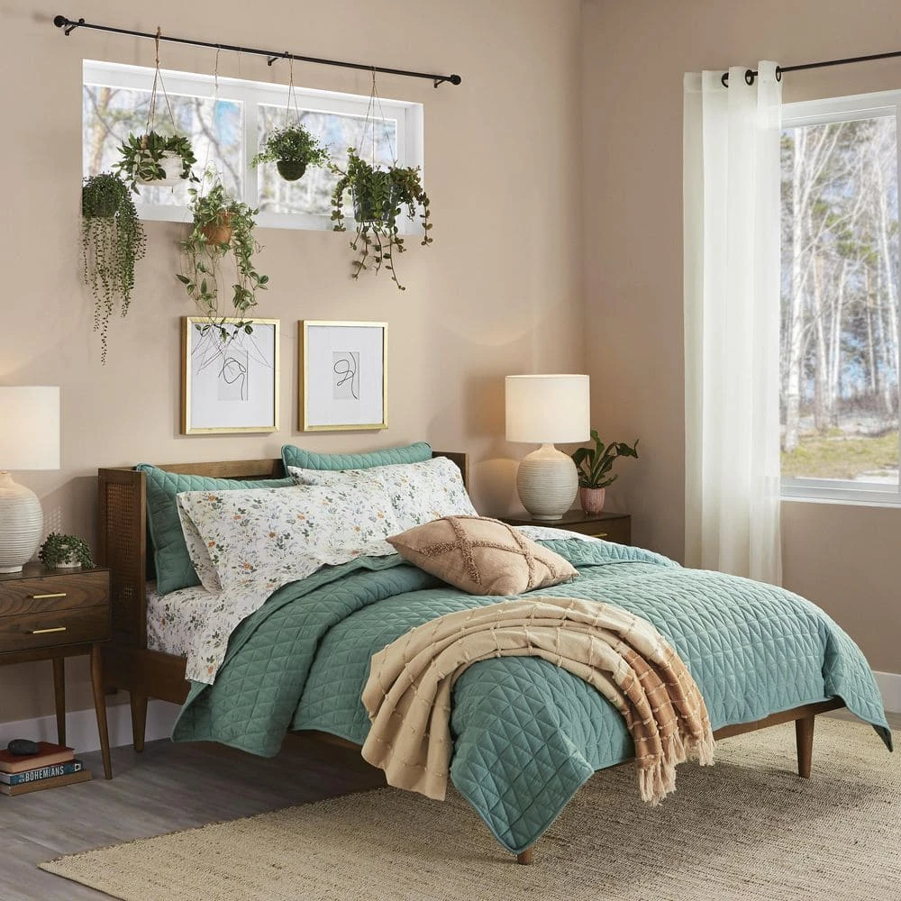 Indoor String Of Pearl Artificial Plant Hanging Basket 4 Indoor String Of Pearl Artificial Plant Hanging Basket - Image 2