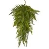 Indoor 28in. Fern Artificial Teardrop (Set Of 2) -AFLORAL ONLINE STORE nearly natural artificial ferns 4322 s2 64 1000