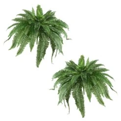 48 In. Artificial Boston Fern (Set Of 2)