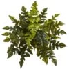 Indoor 24 In. Holly Fern Artificial Plant (2-Set) 2 Indoor 24 In. Holly Fern Artificial Plant (2-Set) -AFLORAL ONLINE STORE nearly natural artificial ferns 6147 s2 64 1000
