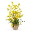 26 In. Artificial Dancing Lady Silk Orchid Flower Arrangement 1 26 In. Artificial Dancing Lady Silk Orchid Flower Arrangement -AFLORAL ONLINE STORE nearly natural artificial flowers 1005 yl 64 1000