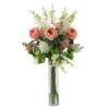38 In. Artificial H Pink Rose, Delphinium And Lilac Silk Flower Arrangement -AFLORAL ONLINE STORE nearly natural artificial flowers 1220 pk 64 1000