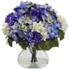 Artificial Hydrangea With Large Vase 2 Artificial Hydrangea With Large Vase -AFLORAL ONLINE STORE nearly natural artificial flowers 1387 bp 64 1000