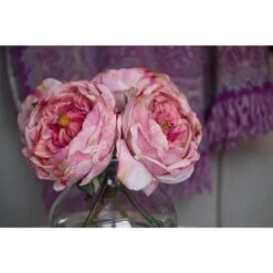 Artificial Fancy Rose With Vase 16 Artificial Fancy Rose With Vase -AFLORAL ONLINE STORE nearly natural artificial flowers 1391 pk 66 1000