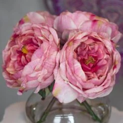 Artificial Fancy Rose With Vase 18 Artificial Fancy Rose With Vase -AFLORAL ONLINE STORE nearly natural artificial flowers 1391 pk c3 1000