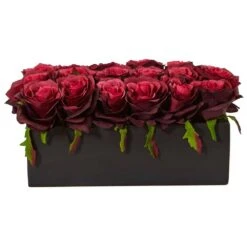 Dozen Artificial Silk Roses 10 Dozen Artificial Silk Roses -AFLORAL ONLINE STORE nearly natural artificial flowers 1487 bg 1f 1000