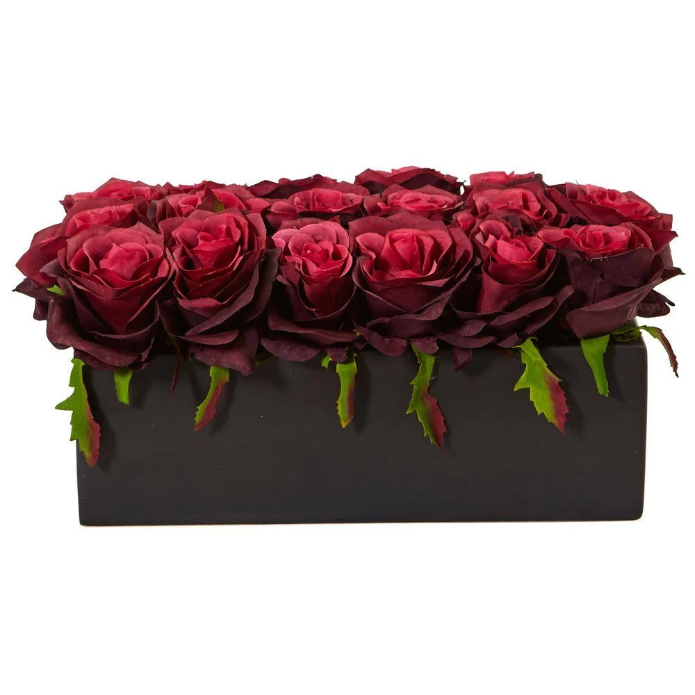 Dozen Artificial Silk Roses 6 Dozen Artificial Silk Roses - Image 4