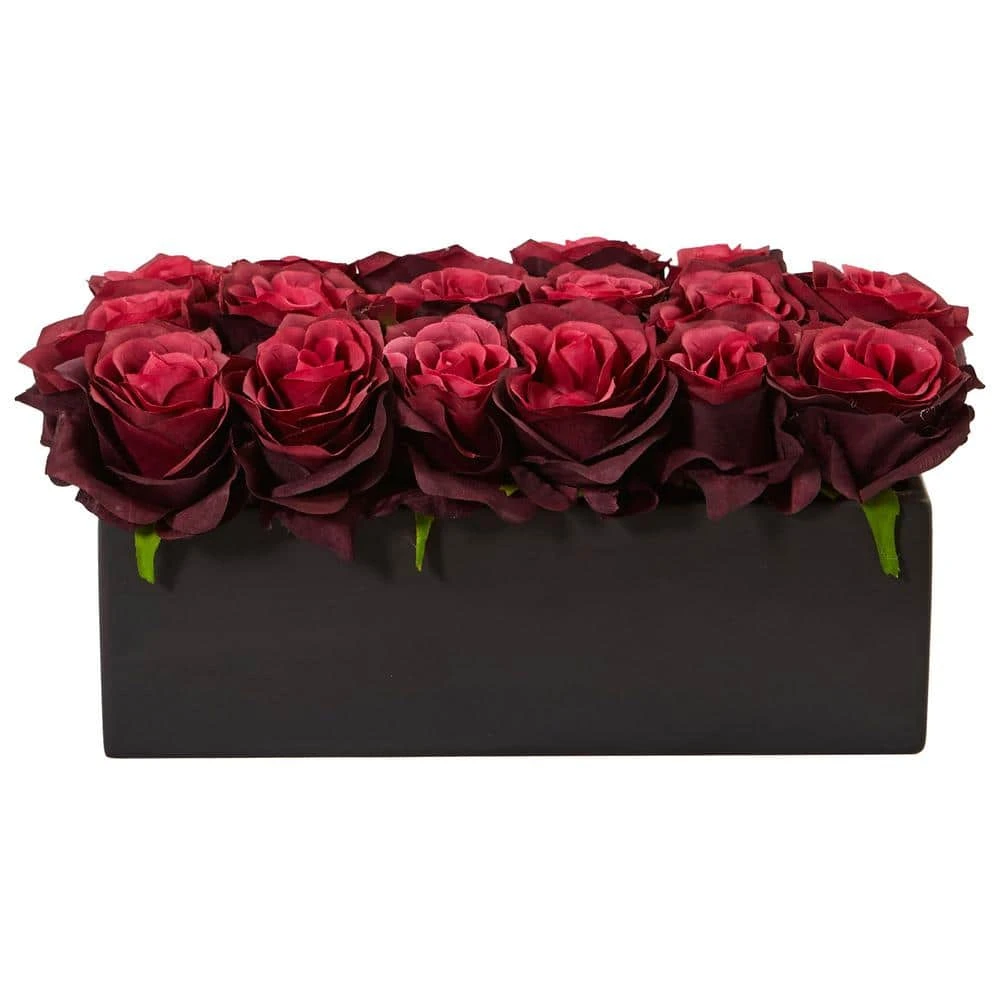 Dozen Artificial Silk Roses 7 Dozen Artificial Silk Roses - Image 5
