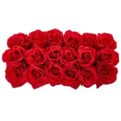 Artificial Dozen Silk Roses -AFLORAL ONLINE STORE nearly natural artificial flowers 1487 rd 4f 1000