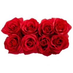 Artificial Roses Silk Arrangement -AFLORAL ONLINE STORE nearly natural artificial flowers 1510 rd 4f 1000