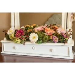 3 Ft. Artificial Peony Centerpiece Silk Flower Arrangement -AFLORAL ONLINE STORE nearly natural artificial flowers 4665 1f 1000