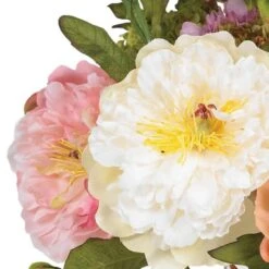 10 In. Artificial Peony Silk Arrangement 25 10 In. Artificial Peony Silk Arrangement -AFLORAL ONLINE STORE nearly natural artificial flowers 4689 4f 1000