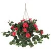 24 In. Hibiscus Hanging Basket 2 24 In. Hibiscus Hanging Basket -AFLORAL ONLINE STORE nearly natural artificial flowers 6614 rd 64 1000