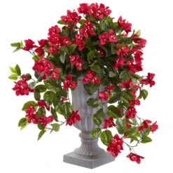 Artificial Bougainvillea With Urn UV Resistant (Indoor/Outdoor)