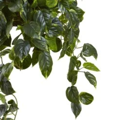 Artificial Pothos Hanging Basket 9 Artificial Pothos Hanging Basket -AFLORAL ONLINE STORE nearly natural artificial flowers 6844 4f 1000