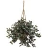 Indoor Artificial 27 In. H Spiderwort Plant In Hanging Basket -AFLORAL ONLINE STORE nearly natural artificial flowers 6854 64 1000