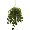Artificial Philodendron Hanging Basket 2 Artificial Philodendron Hanging Basket -AFLORAL ONLINE STORE nearly natural artificial grass plants 6853 64 1000