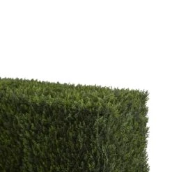20 In. H Artificial Cedar Panel Hedge (Indoor/Outdoor) -AFLORAL ONLINE STORE nearly natural artificial hedges 4889 44 1000