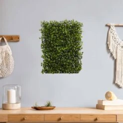 12 In. H X 10 In. W Artificial Boxwood Privacy Hedge Panel Mat (Set Of 12) -AFLORAL ONLINE STORE nearly natural artificial hedges 6141 s12 31 1000