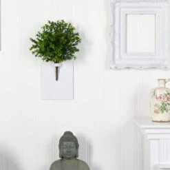 Indoor And Outdoor 15 In. Artificial Sweet Grass Bush (Set Of 6) -AFLORAL ONLINE STORE nearly natural artificial shrubs 6113 s6 31 1000