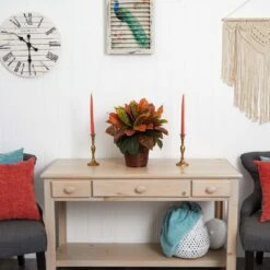 17 In. Garden Croton Artificial Plant In Basket (Real Touch) -AFLORAL ONLINE STORE nearly natural artificial shrubs 8870 31 1000