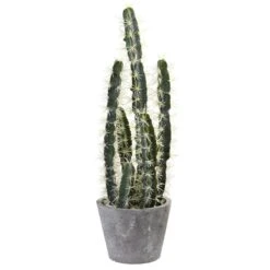 Artificial Decorative Cactus Garden With Cement Planter