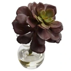 Artificial Succulent Arrangements (Set Of 3) -AFLORAL ONLINE STORE nearly natural artificial succulents 4954 s3 fa 1000 1