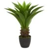 Indoor 30 In. Agave Artificial Plant -AFLORAL ONLINE STORE nearly natural artificial succulents 6332 64 1000