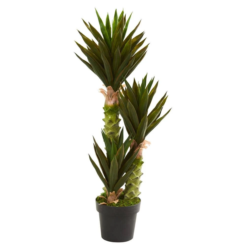 Indoor 3.5 Ft. Agave Artificial Plant 4 Indoor 3.5 Ft. Agave Artificial Plant - Image 2