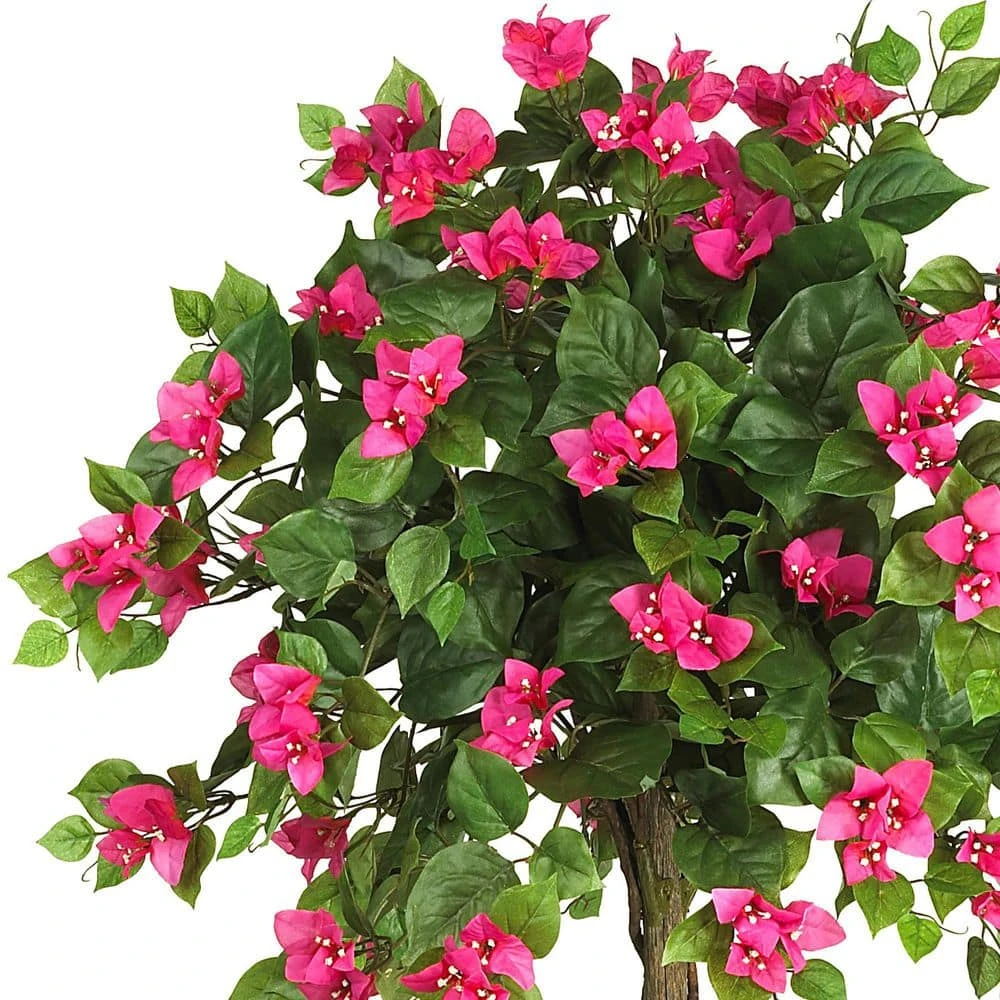 5 Ft. Artificial Mini Bougainvillea Topiary Silk Tree 5 5 Ft. Artificial Mini Bougainvillea Topiary Silk Tree - Image 3