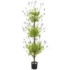 4ft. Green Lavender Topiary Artificial Tree 1 4ft. Green Lavender Topiary Artificial Tree -AFLORAL ONLINE STORE nearly natural artificial topiaries 5332 64 1000