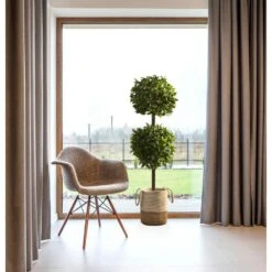 6 Ft. Artificial Sweet Bay Double Ball Topiary -AFLORAL ONLINE STORE nearly natural artificial topiaries 5398 31 1000