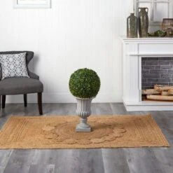 2.5 Ft. Artificial Boxwood Topiary With Urn (Indoor/Outdoor) -AFLORAL ONLINE STORE nearly natural artificial topiaries 5965 1f 1000