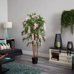 5 Ft. Artificial Wisteria Silk Tree -AFLORAL ONLINE STORE nearly natural artificial trees 5015 pp 31 1000