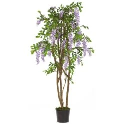 5 Ft. Artificial Wisteria Silk Tree