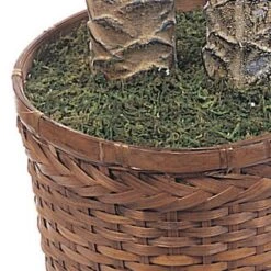 6 Ft. Artificial And 4 Ft. Artificial Sago Palm Double Potted Silk Tree -AFLORAL ONLINE STORE nearly natural artificial trees 5033 1f 1000