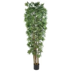 7 Ft. Artificial Bamboo Japanica Silk Tree