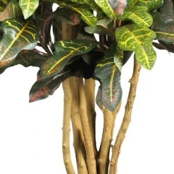 3 Ft. Artificial Croton Silk Tree -AFLORAL ONLINE STORE nearly natural artificial trees 5182 4f 1000