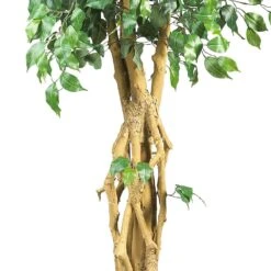 6 Ft. Artificial Multi-Trunk Silk Ficus Tree -AFLORAL ONLINE STORE nearly natural artificial trees 5216 1f 1000