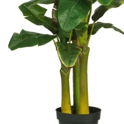 6 Ft. Artificial Triple-Stalk Banana Silk Tree 9 6 Ft. Artificial Triple-Stalk Banana Silk Tree -AFLORAL ONLINE STORE nearly natural artificial trees 5226 4f 1000