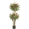 5 Ft. Artificial Mini Rose Silk Tree -AFLORAL ONLINE STORE nearly natural artificial trees 5238 64 1000