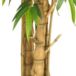 6 Ft. Artificial Belly Bamboo Silk Tree -AFLORAL ONLINE STORE nearly natural artificial trees 5257 4f 1000