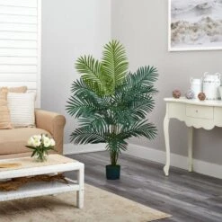 5 Ft. Artificial Paradise Palm Silk Tree -AFLORAL ONLINE STORE nearly natural artificial trees 5259 76 1000
