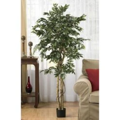 5 Ft. Artificial Smilax Silk Tree 7 5 Ft. Artificial Smilax Silk Tree -AFLORAL ONLINE STORE nearly natural artificial trees 5266 31 1000