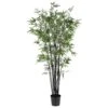 6.5 Ft. Artificial Black Bamboo Silk Tree -AFLORAL ONLINE STORE nearly natural artificial trees 5277 64 1000