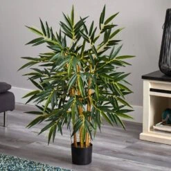 3 Ft. Artificial Biggy Bamboo Silk Tree -AFLORAL ONLINE STORE nearly natural artificial trees 5281 4f 1000