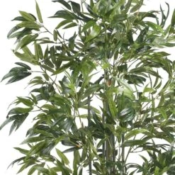 6 Ft. Artificial Bamboo Silk Tree (Green Trunks) -AFLORAL ONLINE STORE nearly natural artificial trees 5294 4f 1000