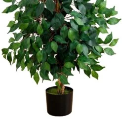 Indoor 3 Ft. Artificial Ficus Silk Tree -AFLORAL ONLINE STORE nearly natural artificial trees 5298 44 1000