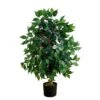 Indoor 3 Ft. Artificial Ficus Silk Tree -AFLORAL ONLINE STORE nearly natural artificial trees 5298 64 1000