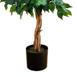 4 Ft. Artificial Ficus Silk Tree -AFLORAL ONLINE STORE nearly natural artificial trees 5299 44 1000